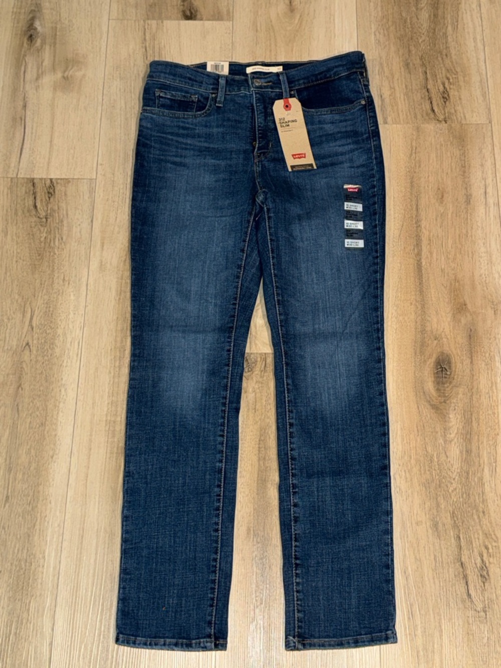 Levi's Navy Blue Slim Straight Jeans